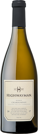 2017 Highwayman Reserve Chardonnay